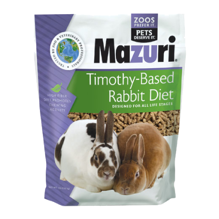 Mazuri Timothy Based Rabbit Diet Arcola Feed 281 431 1014