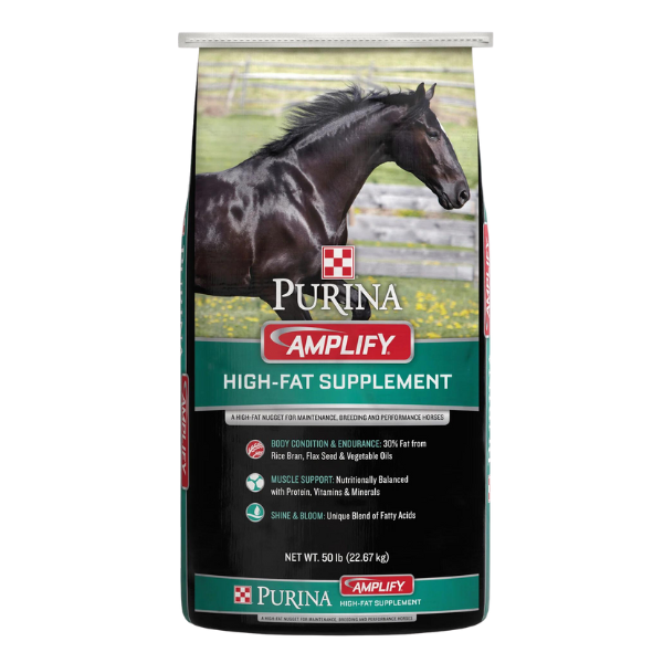 Purina Amplify HighFat Horse Supplement Arcola Feed