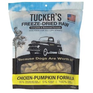 Tucker's Freeze Dried Raw Dog Food, Chicken & Pumpkin Formula