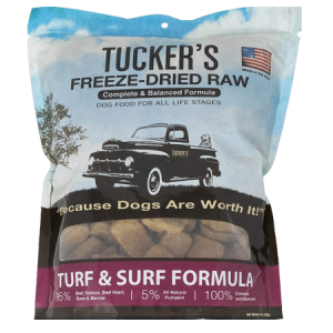 Tucker's Freeze Dried Raw Dog Food, Turf & Surf Formula