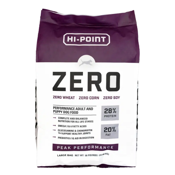 Hi-Point ZERO Performance Adult and Puppy Dog Food - Arcola Feed