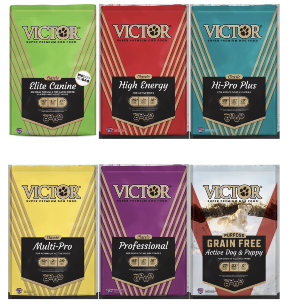 Victor Pet Food Voluntary Recall Arcola Feed